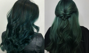 Nhuộm tóc màu xanh rêu đang là 1 trong các màu được chú ý lựa chọn nhiều nhất